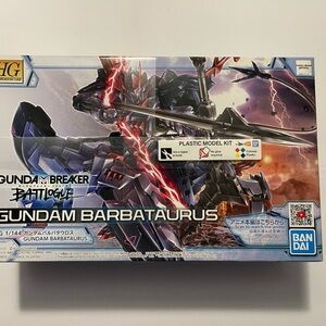 Bandai HG 1/144 Gundam Barbataurus Model Kit (Gundam Breaker Battlogue)